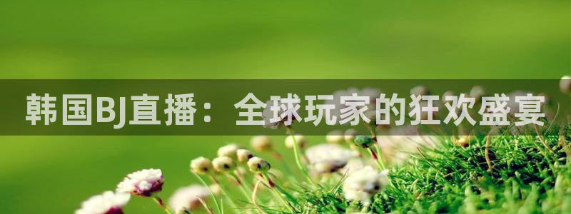 iptv 五星体育：韩国BJ直播：全球玩家的狂欢盛宴